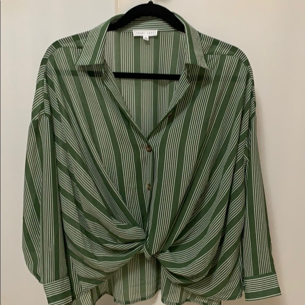 Stylish long sleeve top